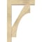 Ekena Millwork Westlake Block Rough Sawn Bracket w/ Offset Brace, Douglas Fir, 6"W x 24"D x 36"H BKT0604X24X36WTL05RDF - alternate 3